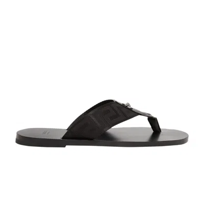 Pre-owned Versace Greca Sandal 'black' | Men's Size 45