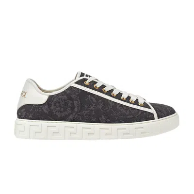 Pre-owned Versace Greca Sneaker 'barocco - Black' | Men's Size 43