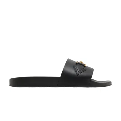 Pre-owned Versace Medusa Biggie Slide 'black' | Men's Size 39