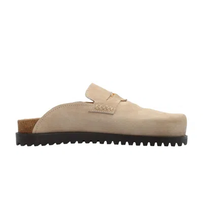 Pre-owned Versace Medusa Mule 'sand' | Tan | Men's Size 43 In Brown