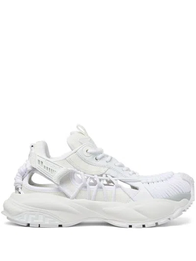 VERSACE VERSACE WHITE SNEAKERS