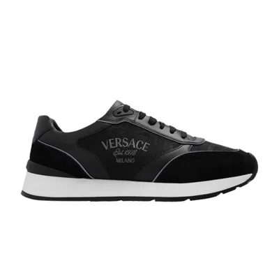 Pre-owned Versace Milano Runner 'black' | Men's Size 44