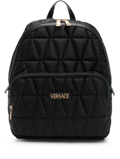 Versace Myth Nylon Backpack