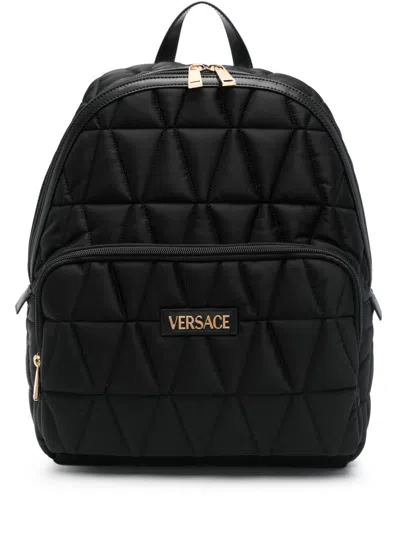 Versace Myth Nylon Backpack