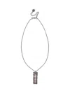 Versace Necklace In Metallic