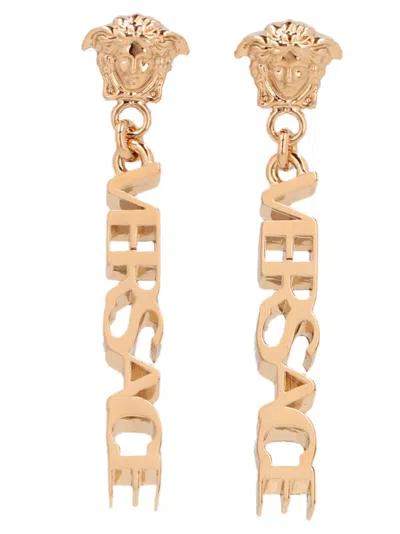 Versace '' Pendant Earrings