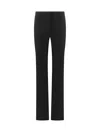 Versace Straight Leg Trousers In Black