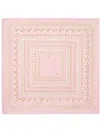 Versace Large Silk Chain Pattern Square Scarf