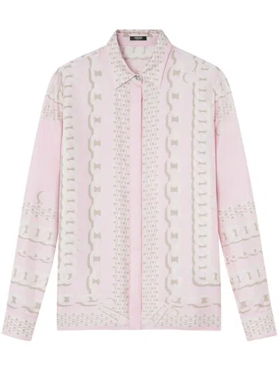 VERSACE VERSACE VERSACE TREASURE SILK SHIRT