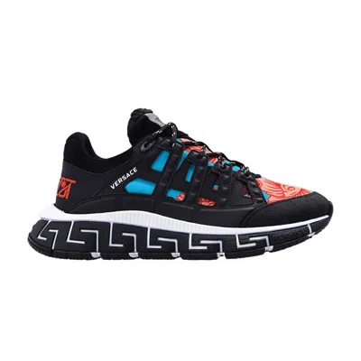 Pre-owned Versace Trigreca 'black Multi' | Men's Size 43