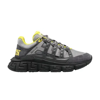 Pre-owned Versace Trigreca 'fossil Grey' | Men's Size 44