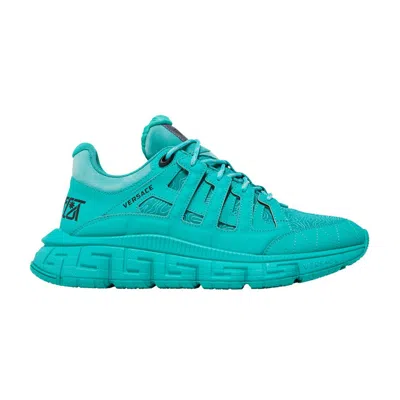 Pre-owned Versace Trigreca 'green Water' | Men's Size 45
