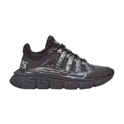 Pre-owned Versace Trigreca 'milan - Black' | Men's Size 42.5