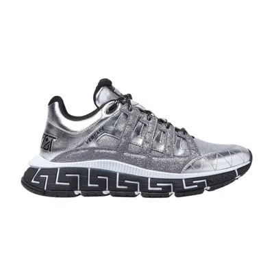 Pre-owned Versace Trigreca 'silver' | Men's Size 40