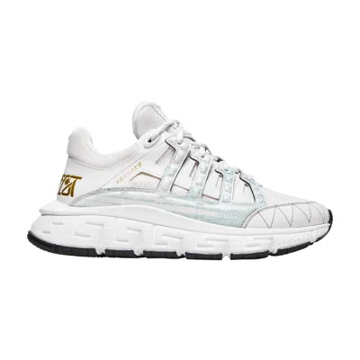Pre-owned Versace Trigreca 'white' | Men's Size 45.5