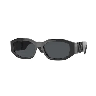 Versace Men's  Ve4361 536087 Sunglasses In Black