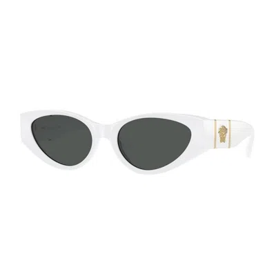 Versace Woman Sunglass Ve4480u In Dark Grey