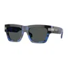 Versace Tortoiseshell Rectangle-frame Sunglasses