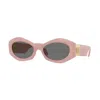 Versace Grey Irregular Ladies Sunglasses Ve4466u 546387 54