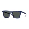Versace Men's Greca Logo Nylon Square Sunglasses