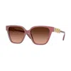Versace Pink Gradient Grey Butterfly Ladies Sunglasses Ve4471b 54755m 56