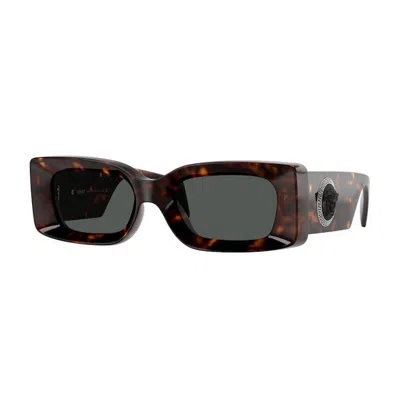 Versace Men's  Ve4474u 108/87 Sunglasses In Havana