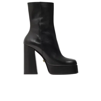 Pre-owned Versace Wmns Aevitas Platform Boot 'black' | Women's Size 37.5