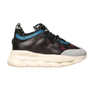 Pre-owned Versace Wmns Chain Reaction 'gianni  Signature Print - Black' | Women's Size 37
