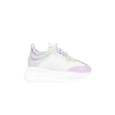 Pre-owned Versace Wmns Chain Reaction 'white Orchid' | Women's Size 40