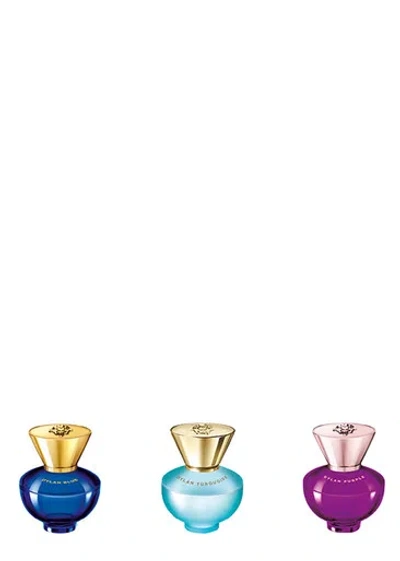 Versace Womens Mini Perfume Set 3 X 5ml In White