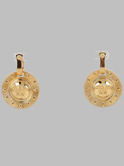 Versace Versa-style Mini Goldtone Earrings