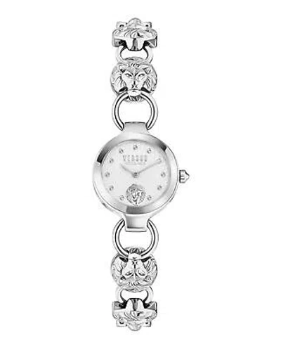 Pre-owned Versace Versus  Womens Broadwood Petite Stainless Steel 26mm Bracelet Fashion