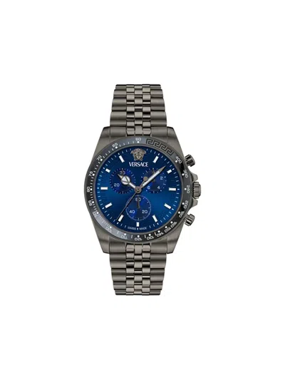 Versace Vertime 43mm In Gray
