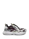 Versace Mercury M_vs_03 Sneakers In Plum-white-black