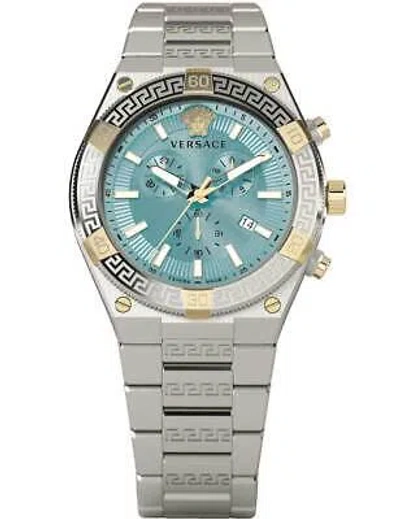 Pre-owned Versace Veso01223 Sport Greca