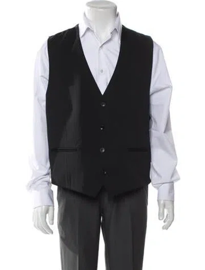 Pre-owned Versace Vest W/ Tags In Gray