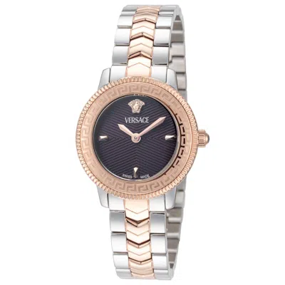 Versace V-icon Women's Watch In Multi