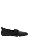 Versace Villa Loafers In Calfskin Leather In Black