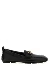 Versace Villa Loafers In Calfskin Leather In Black