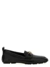 Versace Villa Loafers In Calfskin Leather In Black