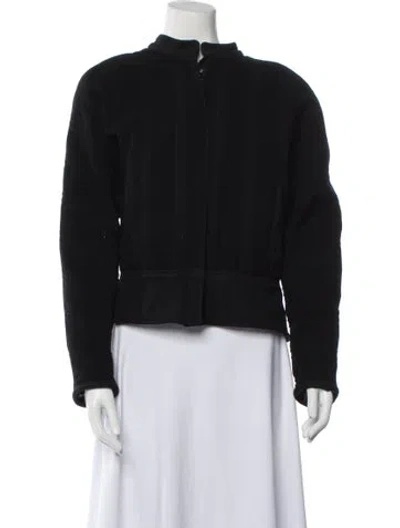 Pre-owned Versace Vintage 1970's Jacket In Black