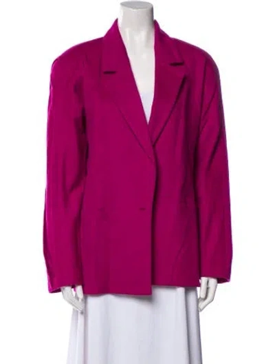 Pre-owned Versace Vintage 1980's Blazer In Purple
