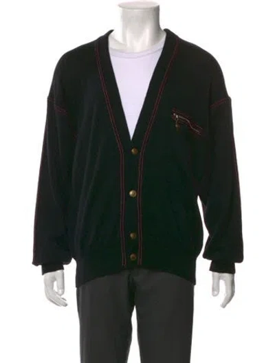 Pre-owned Versace Vintage 1980's Cardigan In Multi