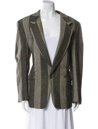 Pre-owned Versace Vintage 1980's Jacket In Black