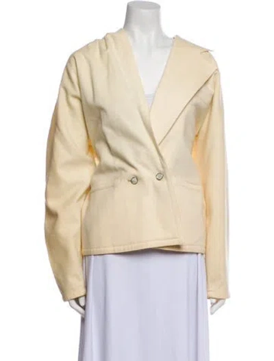 Pre-owned Versace Vintage 1980's Jacket In Neutral