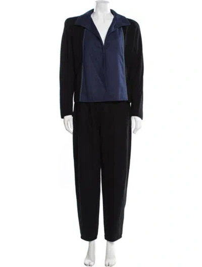 Pre-owned Versace Vintage 1980's Pantsuit In Multi