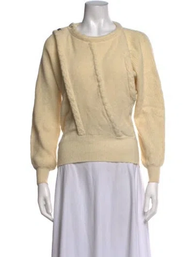 Pre-owned Versace Vintage 1980's Sweater In Neutrals
