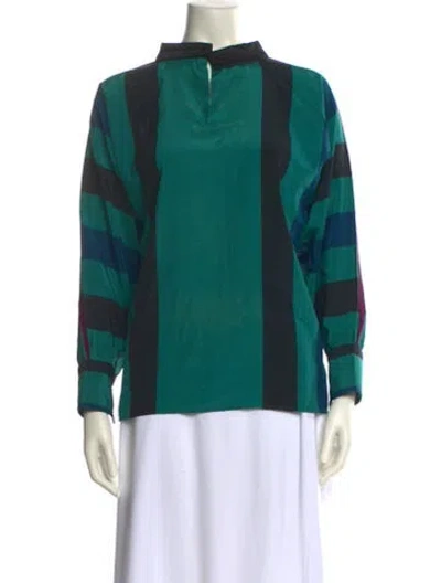 Pre-owned Versace Vintage 1980's Sweatshirt In Green