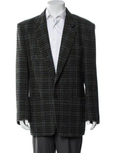 Pre-owned Versace Vintage 1987 Blazer In Green