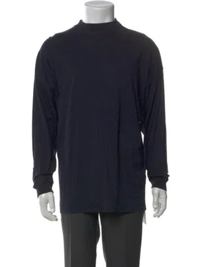 Pre-owned Versace Vintage 1989 T-shirt In Blue